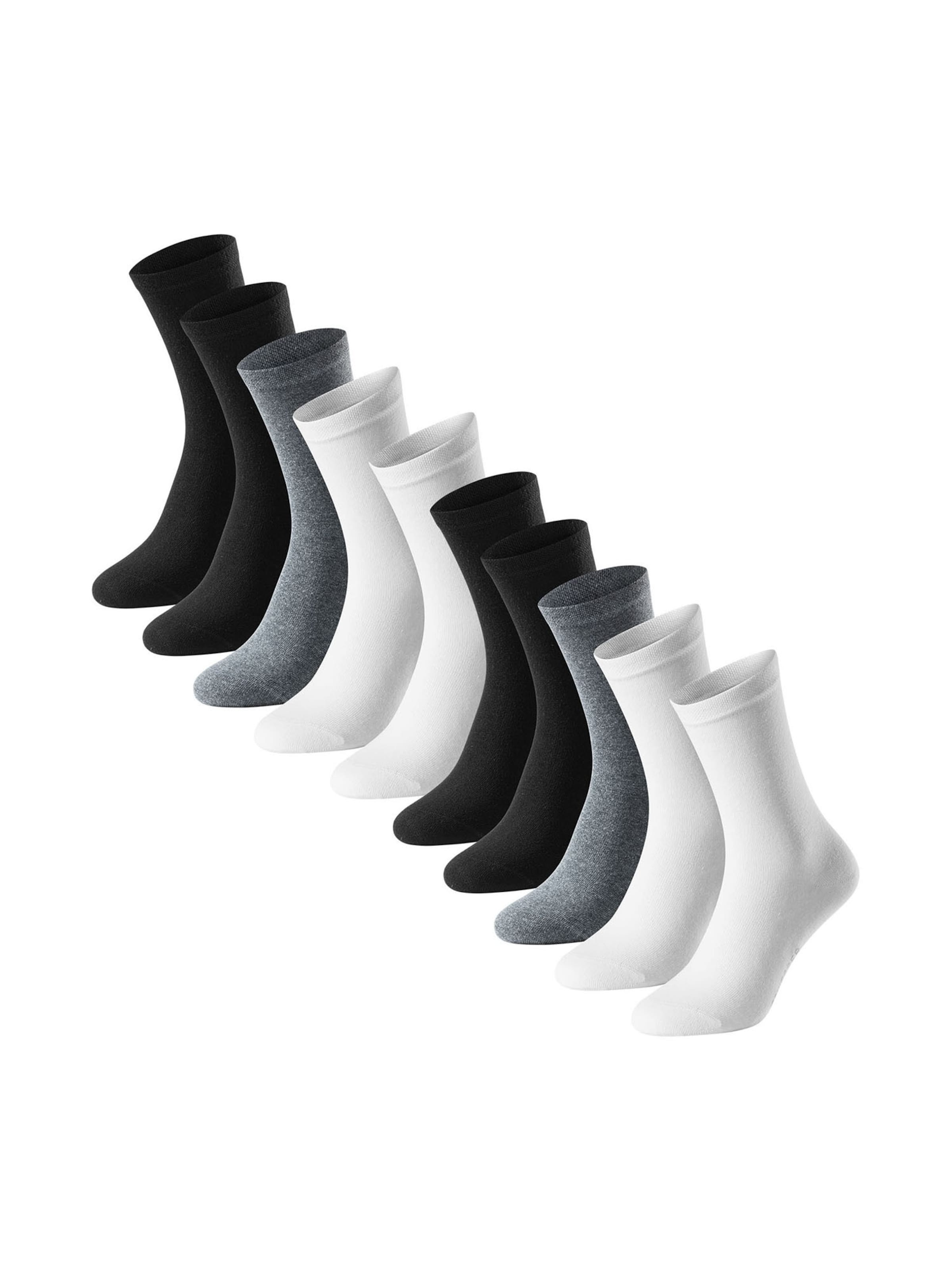 Chaussettes ' Bluebird ' SCHIESSER en gris : devant