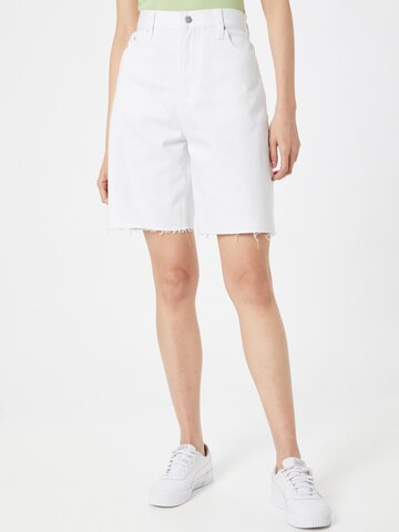 Calvin Klein Jeans Regular Shorts in Weiß: predná strana