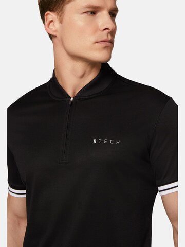 Boggi Milano Poloshirt in Schwarz