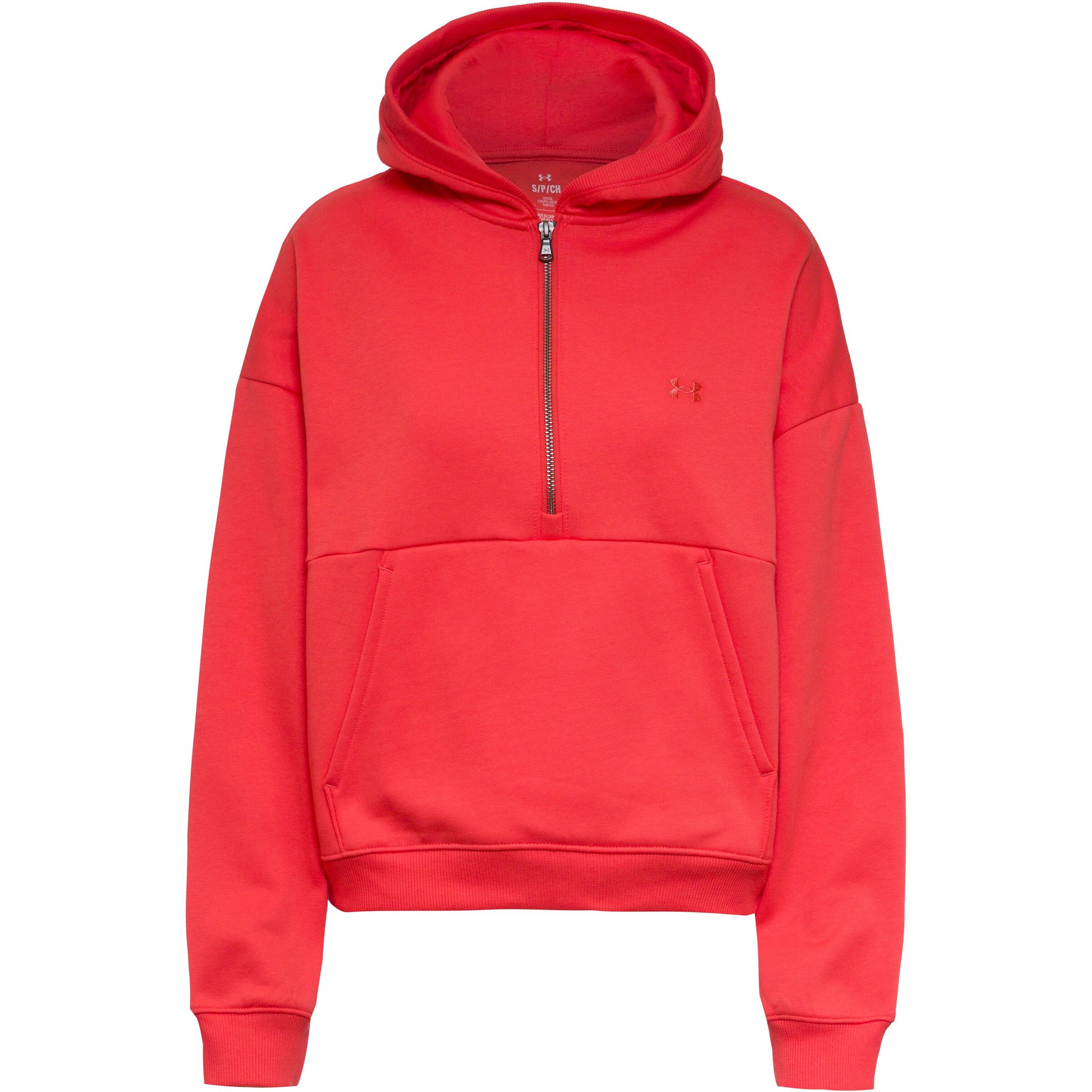 UNDER ARMOUR Sweatshirt in Rot: Vorderseite