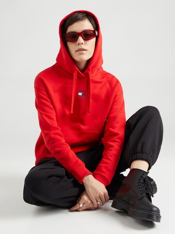 Tommy Jeans Sweatshirt in Rood