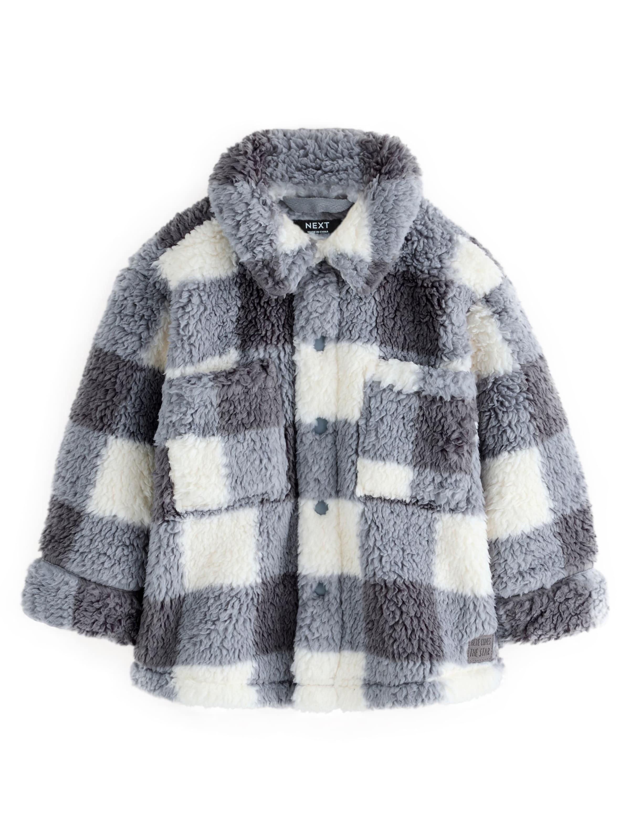 Next Поларено яке в сиво: отпред