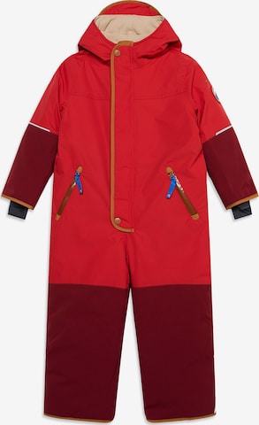 FINKID Regular fit Athletic Suit 'HUSKY HAALARI' in Red: front