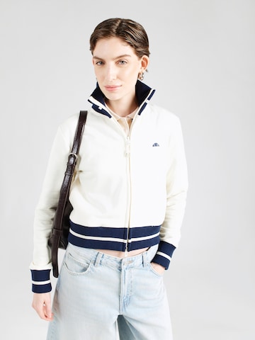 ELLESSE Bluza rozpinana 'Sanita' w kolorze biały: przód