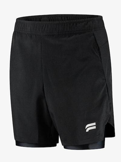 Fortex Fitness Sports trousers 'Active 2-in-1 Shorts' in S in Black, Item view
