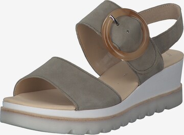 Sandales GABOR en beige : devant