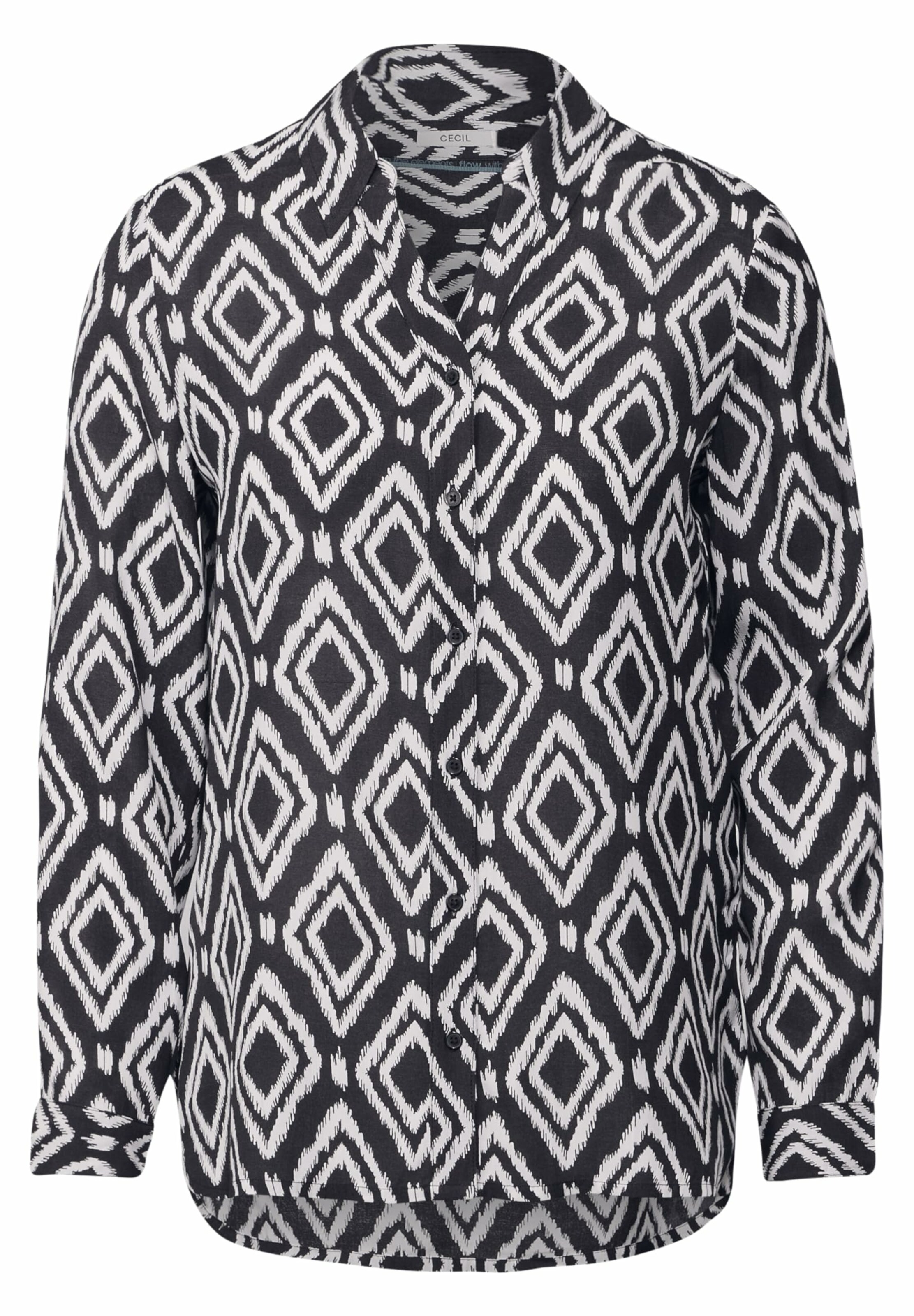 CECIL Blouse in Blue / Mixed colours, Item view