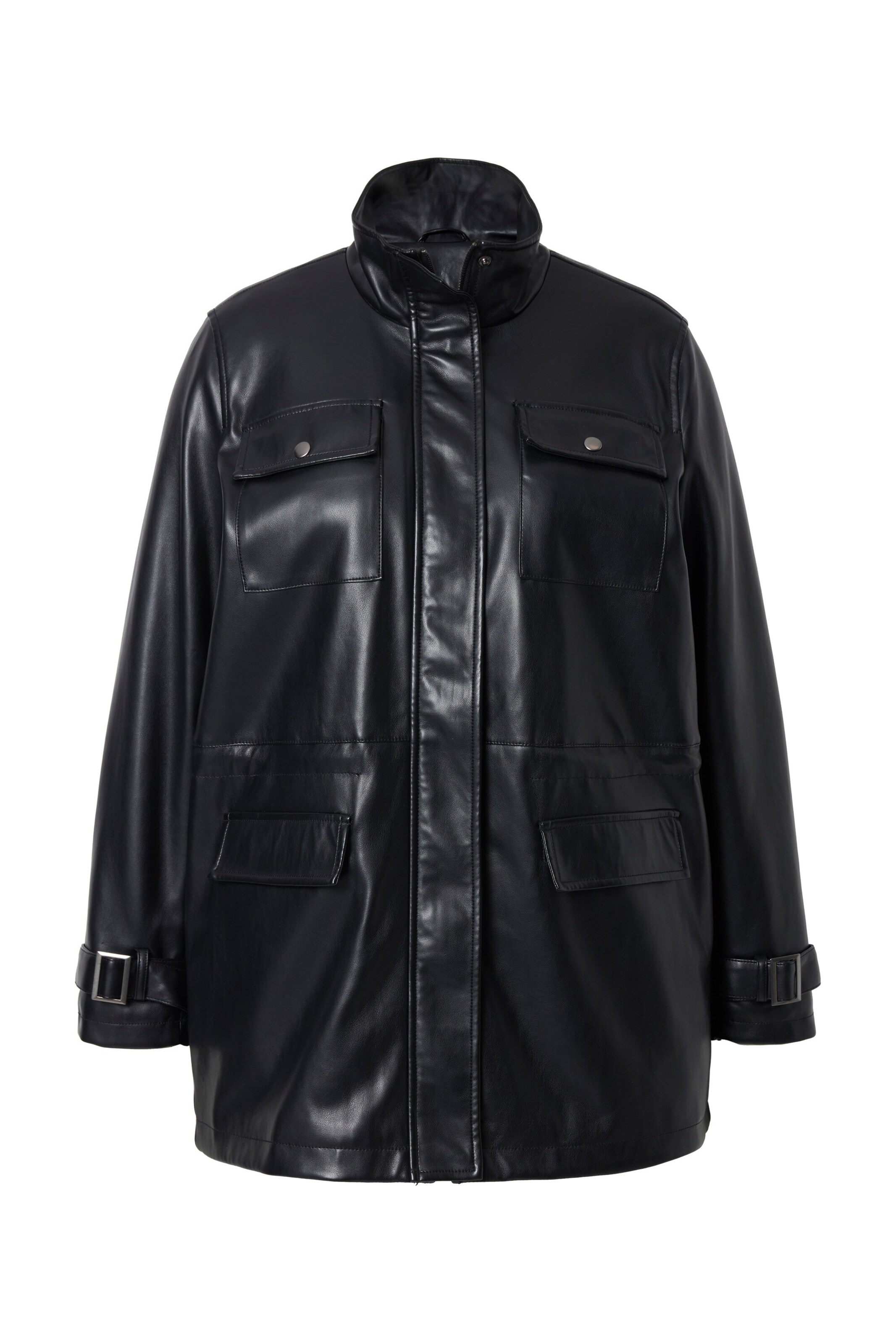 MIAMODA Tussenjas in Zwart: voorkant