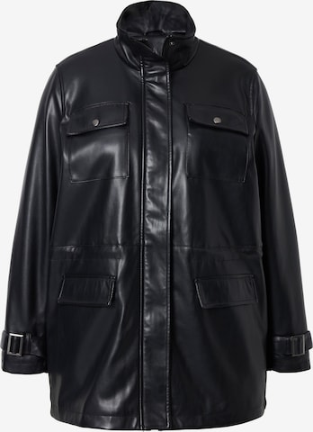 MIAMODA Tussenjas in Zwart: voorkant