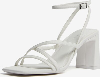 Bershka Sandale in weiß, Produktansicht