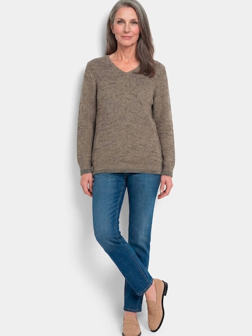 Pull-over Goldner en beige : devant