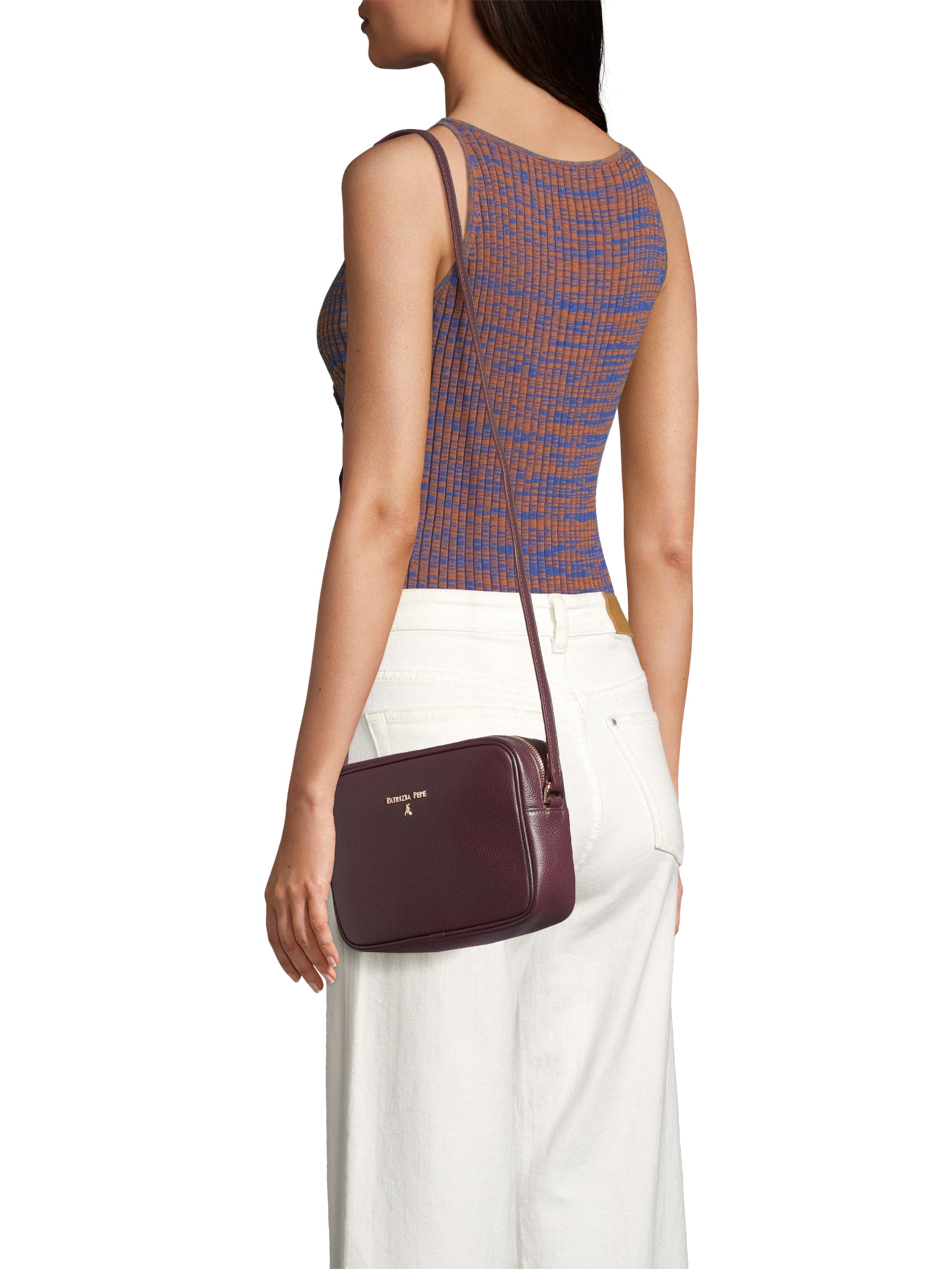 PATRIZIA PEPE Taška přes rameno – červená