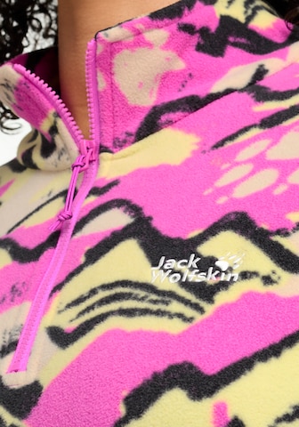 JACK WOLFSKIN Pullover in Pink