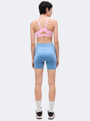 NIKE Skinny Fit Спортен панталон в синьо