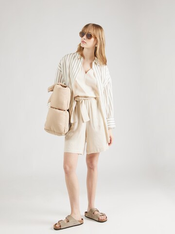 COMMA - Blusa en beige