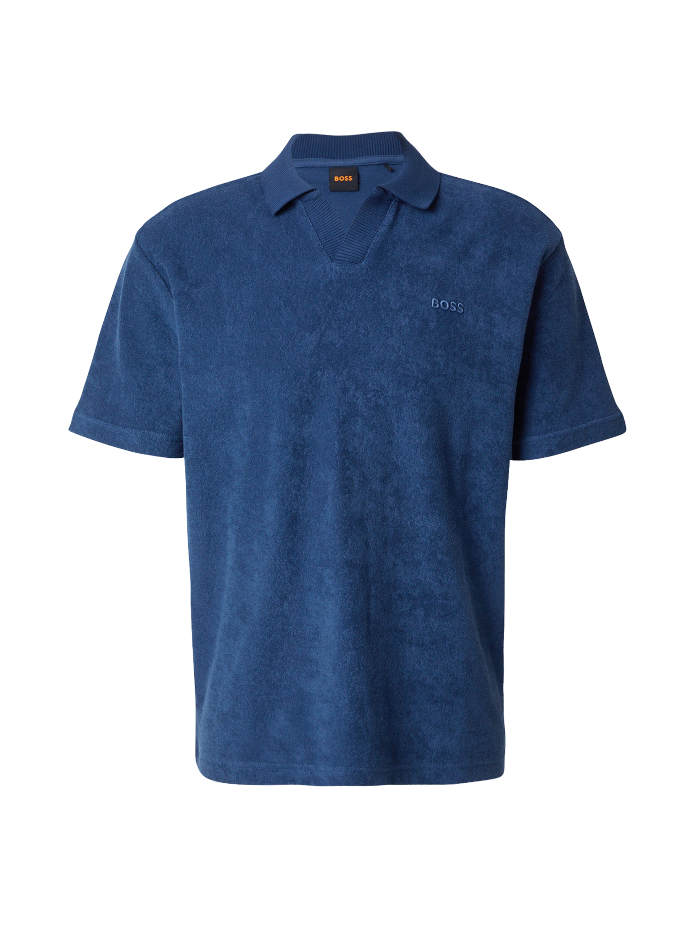 BOSS Tričko - Modrá: predná strana