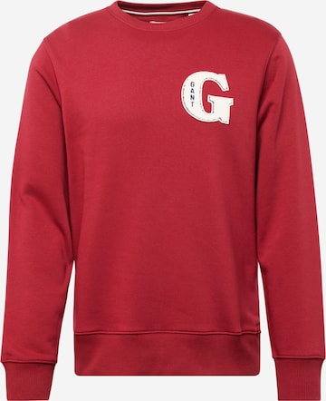 GANT Sweatshirt i rød: forside