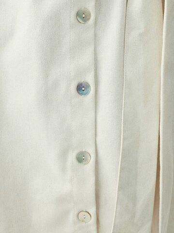 St MRLO Košilové šaty – bílá