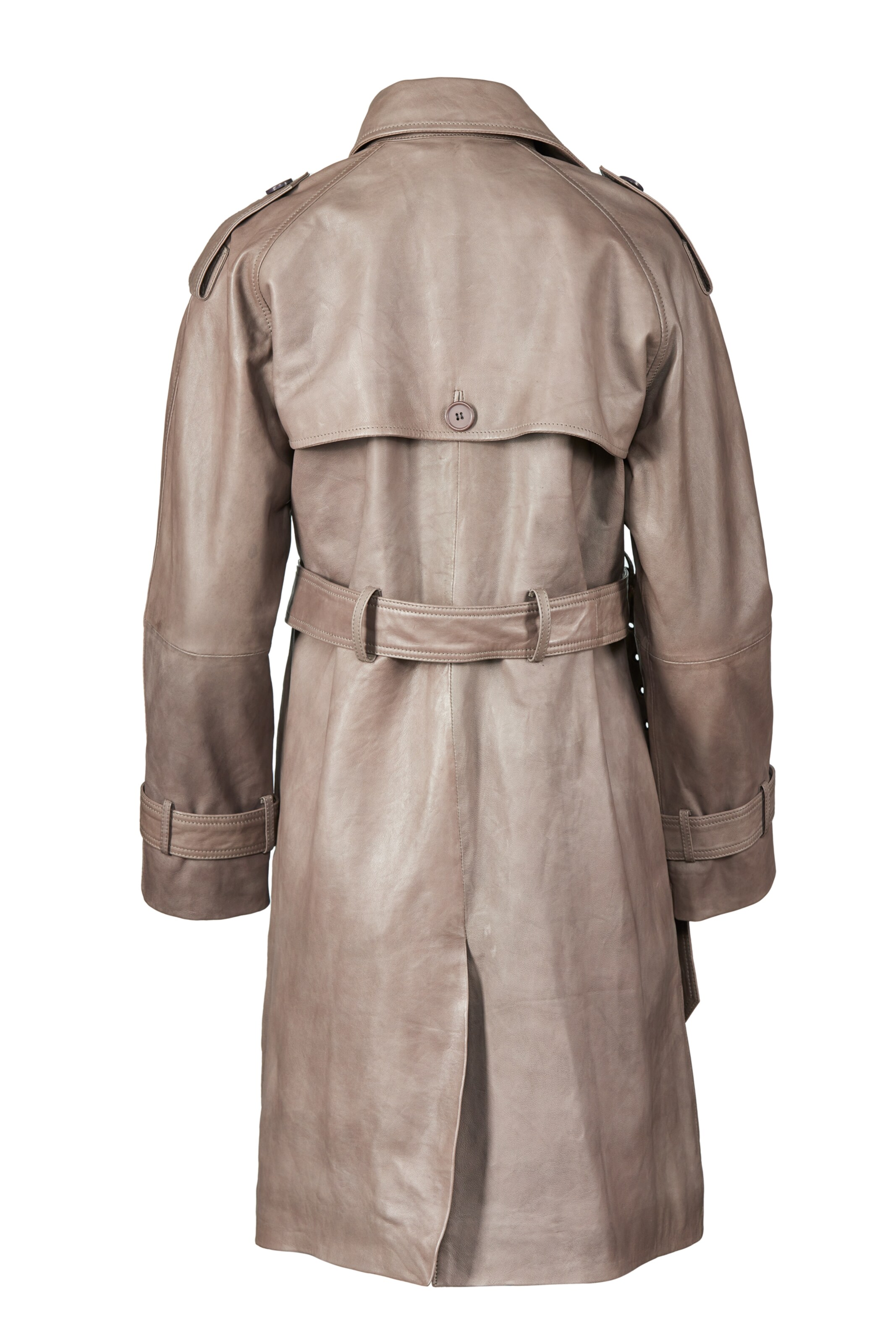 Apple of Eden Ledermantel AOE-145 in Braun