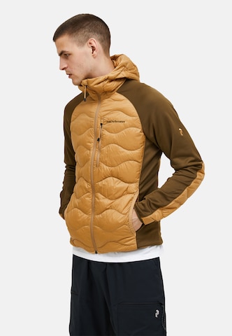 PEAK PERFORMANCE Sportjas in Bruin