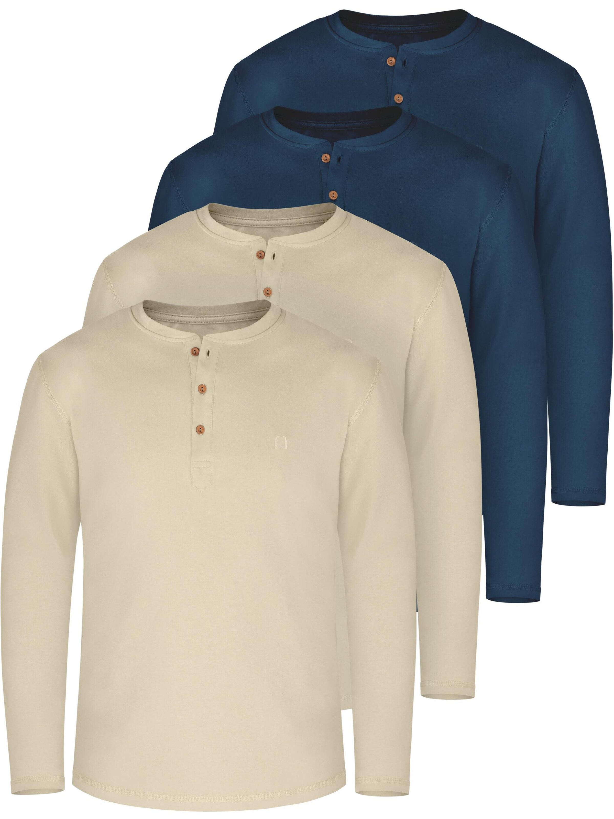 T-Shirt 'Neuville' normani en beige : devant