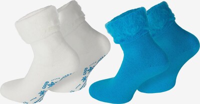 normani Socken 'Dream' in creme / blau, Produktansicht