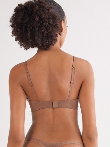 INTIMISSIMI Balconette BH 'AMALIA' in Braun