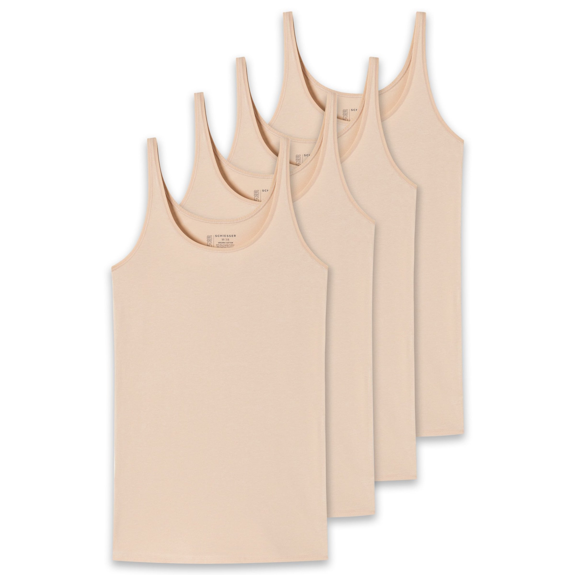 SCHIESSER Undertrøje i beige: forside