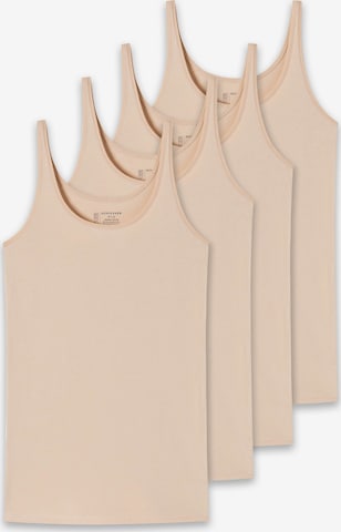 Maillot de corps SCHIESSER en beige : devant