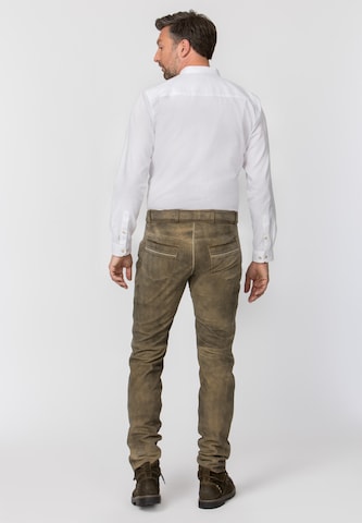 STOCKERPOINT Regular Trachtenhose 'Marlon' in Braun