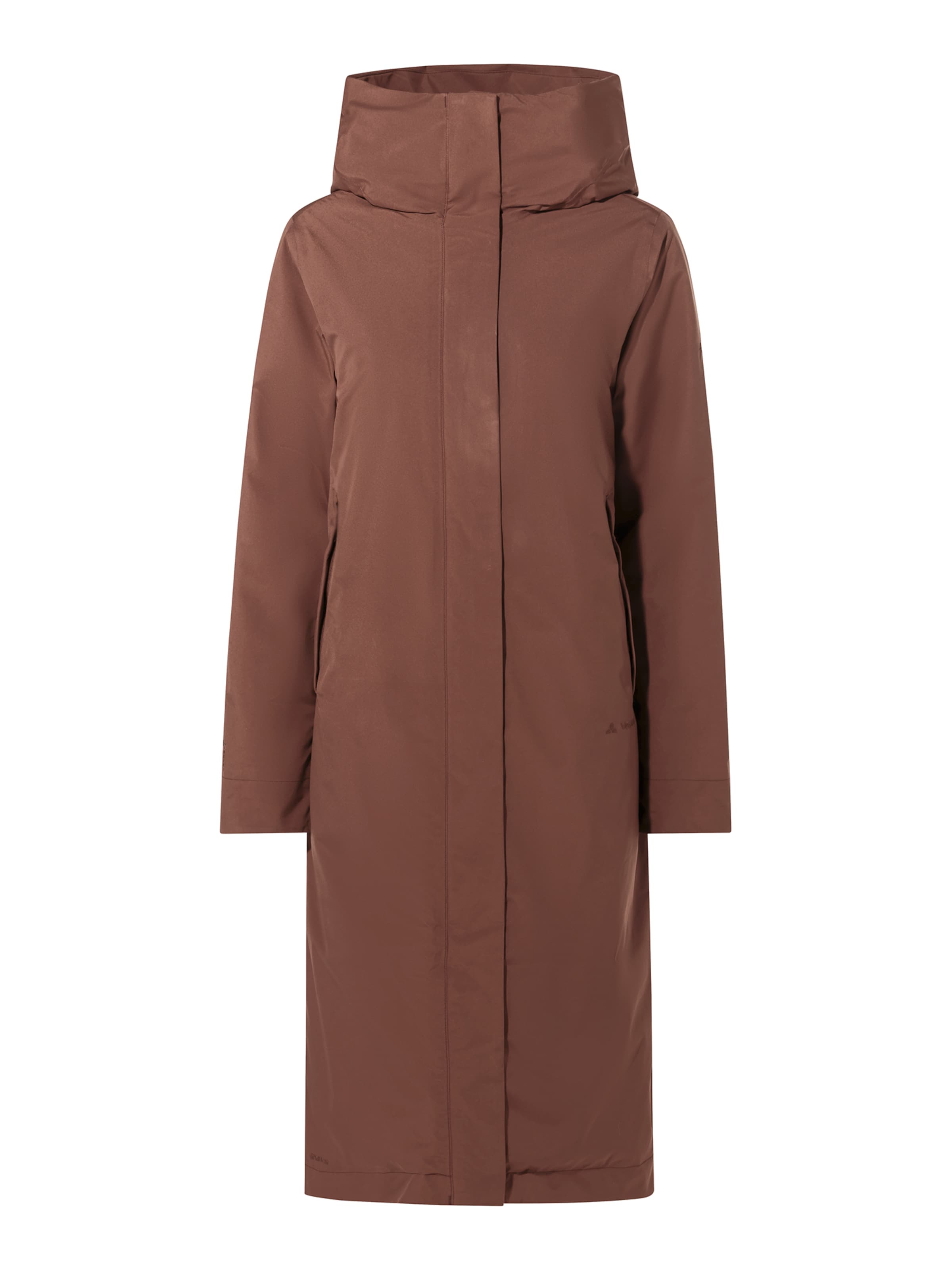 VAUDE Outdoormantel 'Coreway' in Braun: Vorderseite