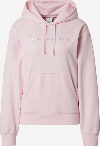 Felpa di Champion Authentic Athletic Apparel in rosa: frontale