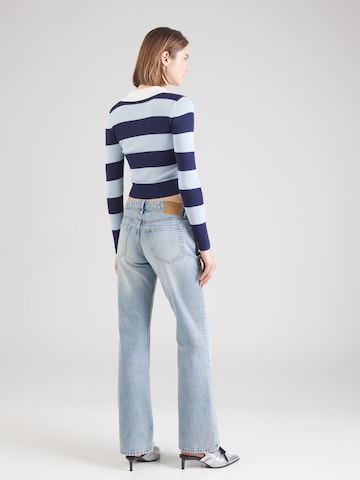 WEEKDAY Bootcut Jeans 'Nova' i blå