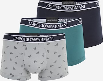 Boxers Emporio Armani en bleu : devant