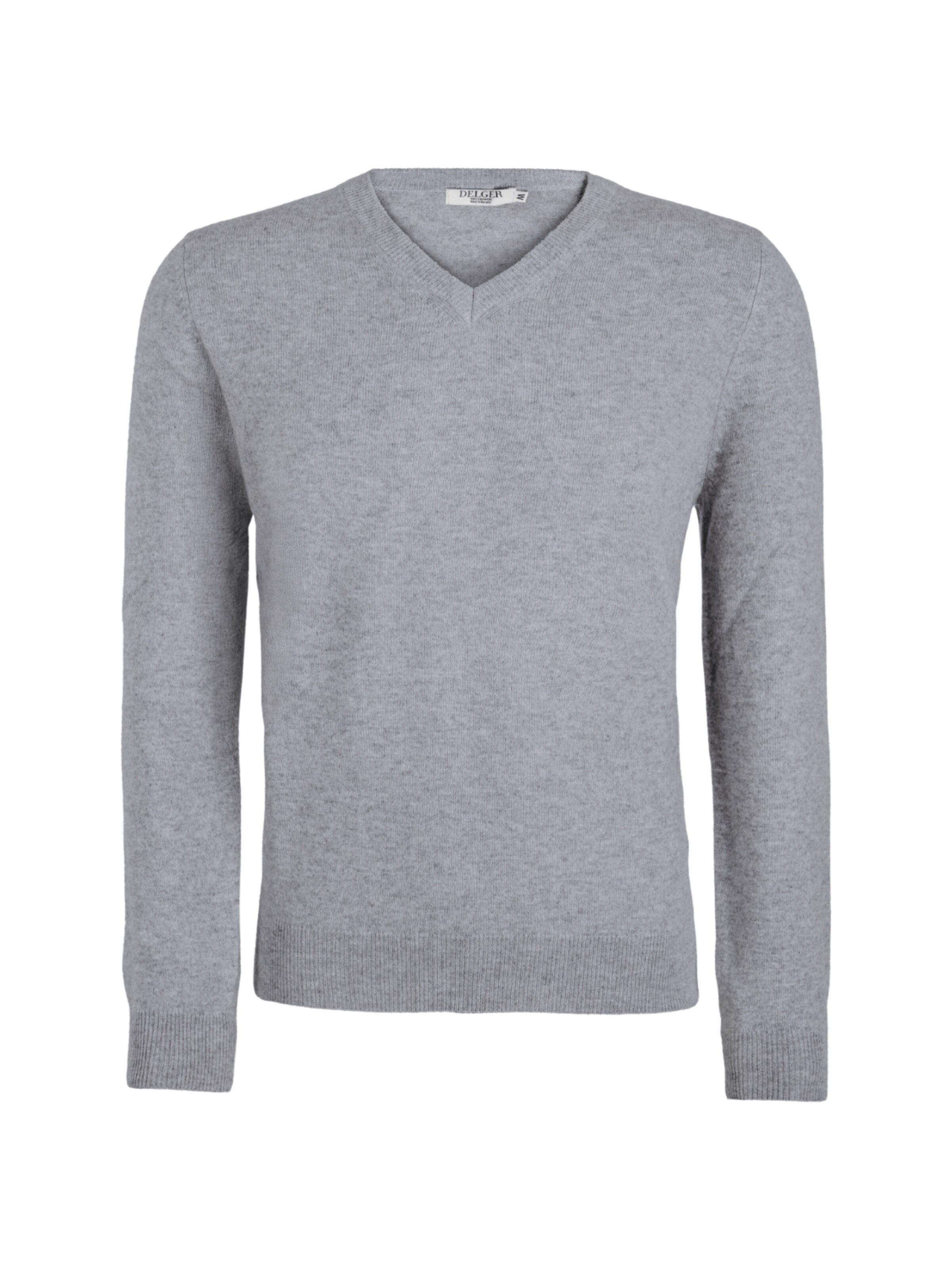DELGER Sweater in Grey: front