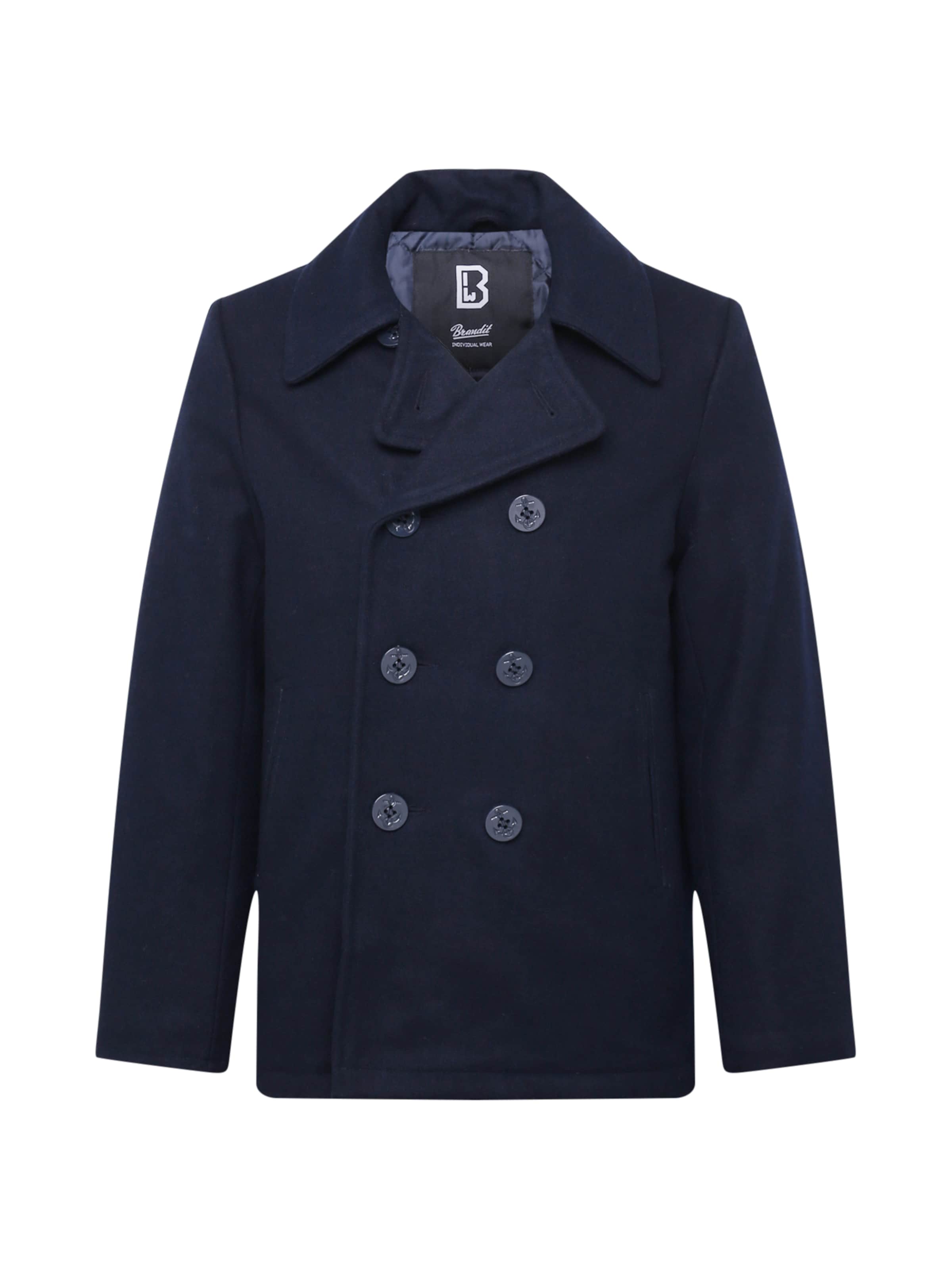 Brandit Winterjas in Blauw: voorkant