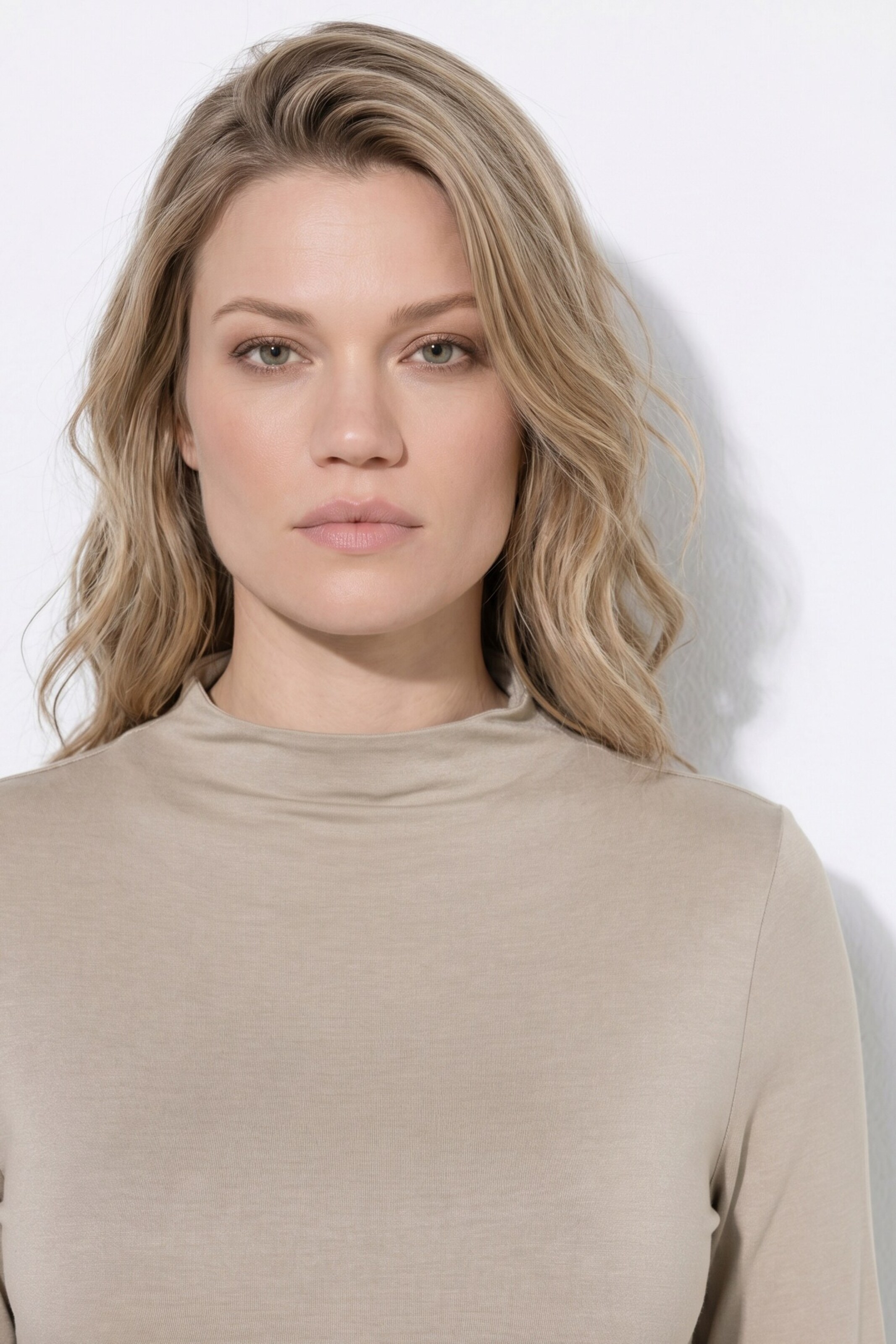 Ulla Popken Shirt in Beige