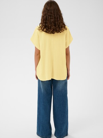 Chemisier CULTURE en jaune