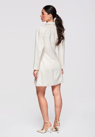 Ombre Avondjurk in Beige