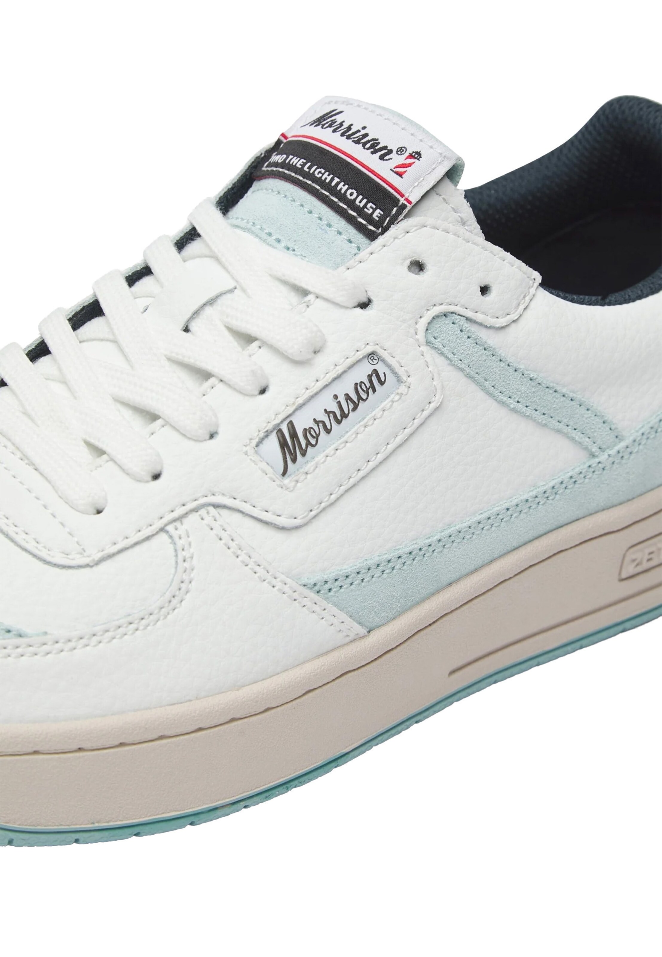Baskets basses 'Zeta' Morrison en blanc