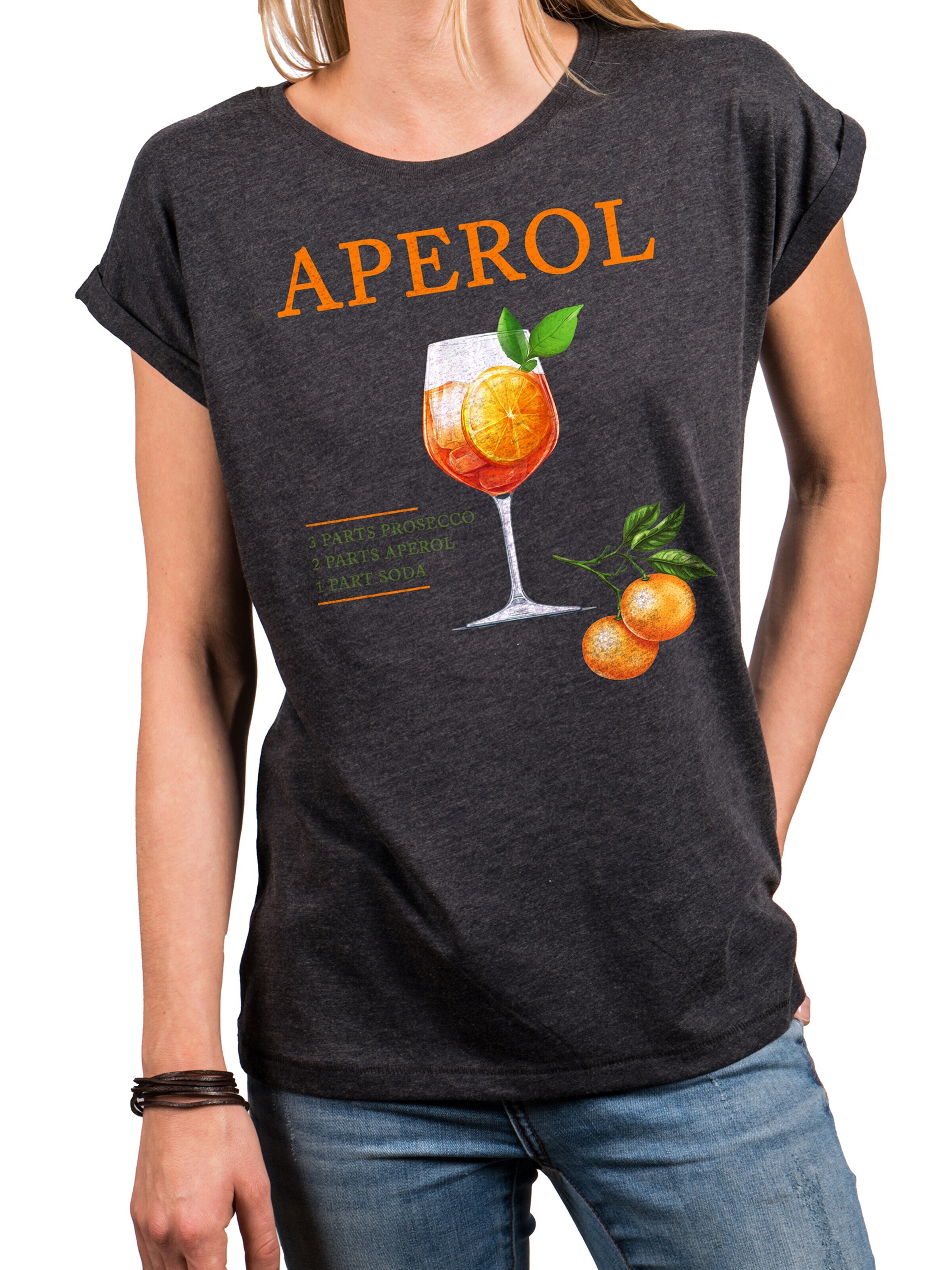 MAKAYA Shirt 'Aperoli' in Grey