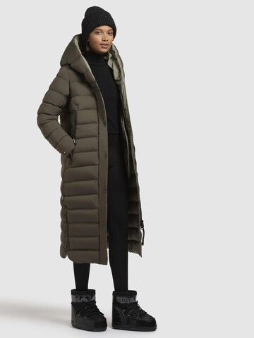 khujo Wintermantel 'Teiva2' in Bruin