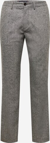 Tommy Hilfiger Tailored Regular Pants 'Denton' in Grey: front