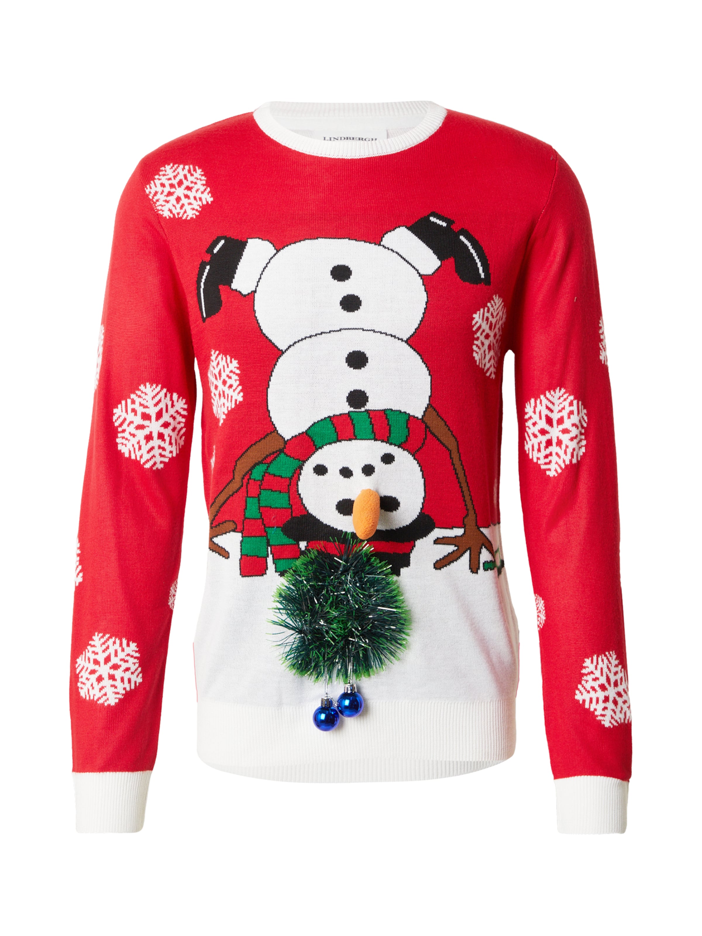 Lindbergh Πουλόβερ &#x27;Xmas&#x27; σε κόκκινο: μπροστά