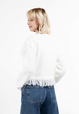 Pull-over IZIA en blanc