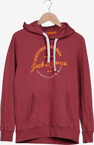JACK & JONES Kapuzenpullover L in Rot: Vorderseite