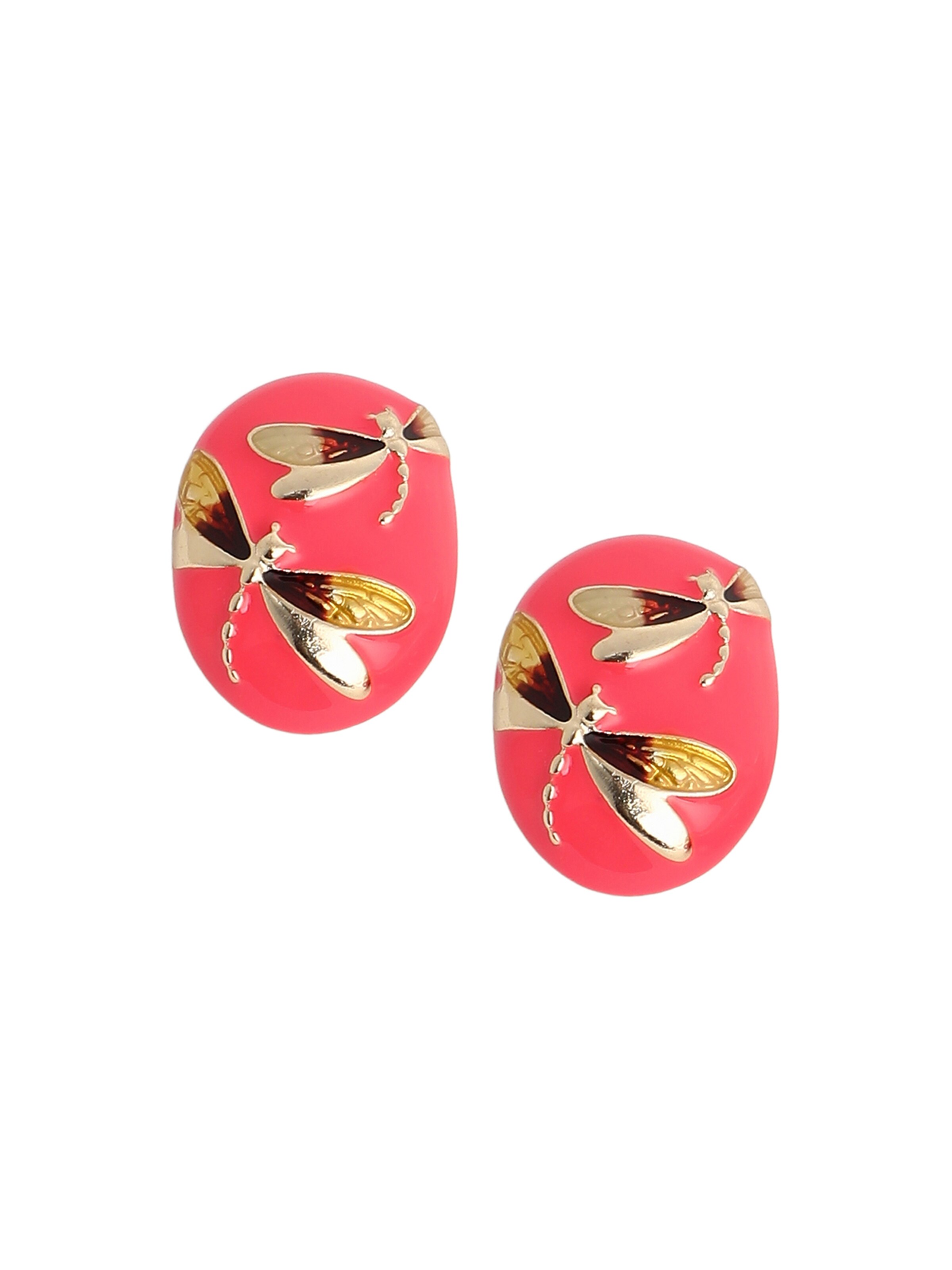 SOHI Fülbevalók 'Paise' - rózsaszín: elől