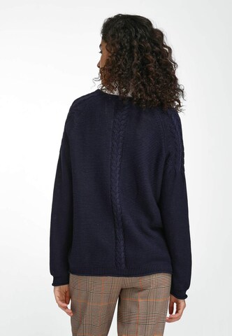 Peter Hahn Strickpullover in Blau