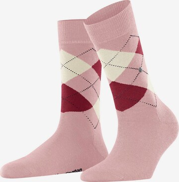 Chaussettes BURLINGTON en rose : devant