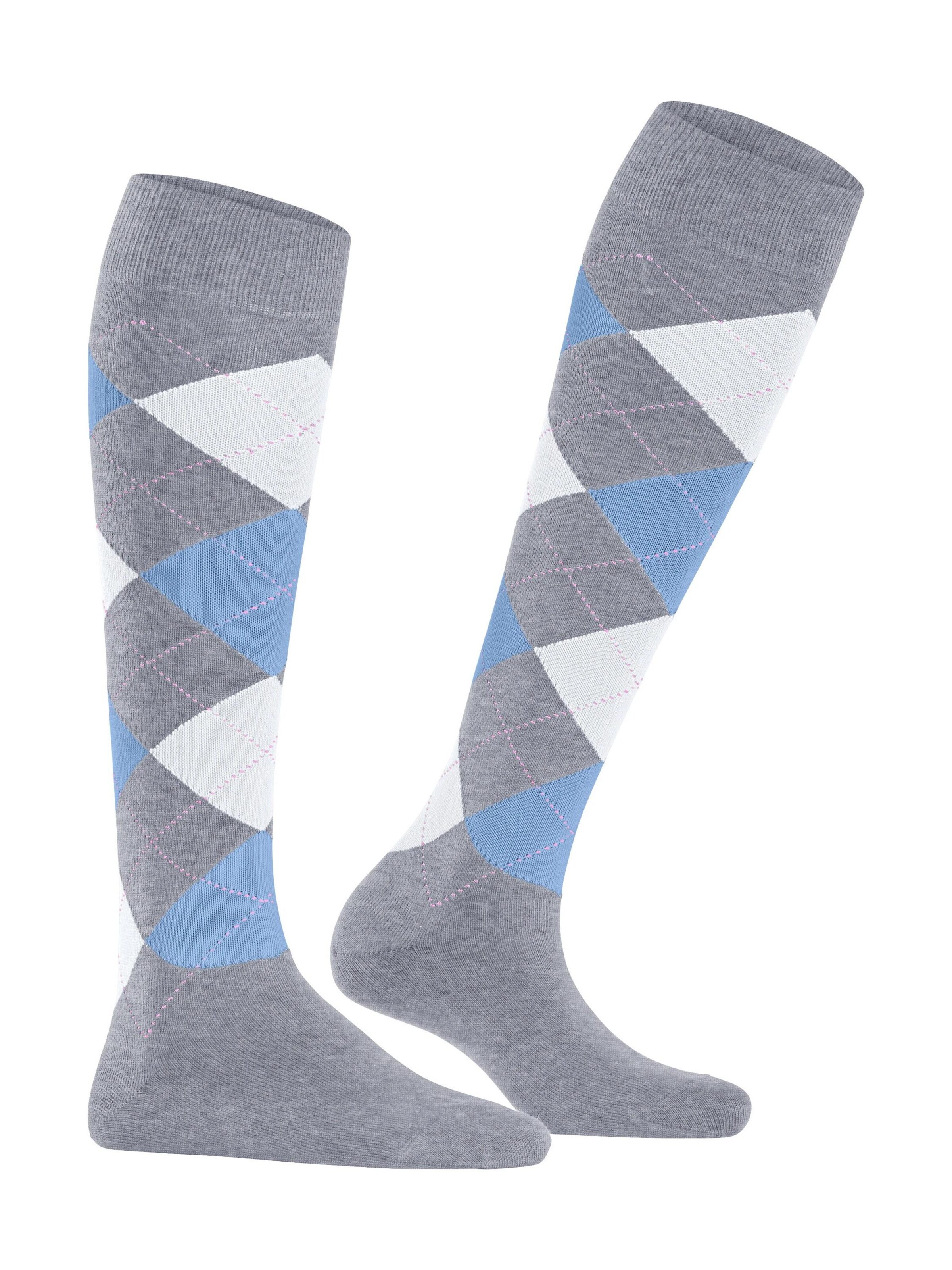 BURLINGTON Over the Knee Socks 'Queen' in Black